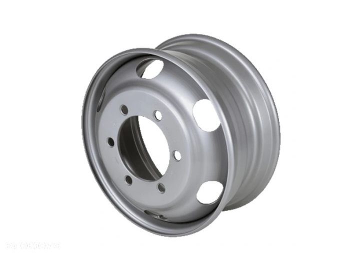 FELGA STALOWA SREBRNA 17.5x6.75 6 OTWORÓW - 1