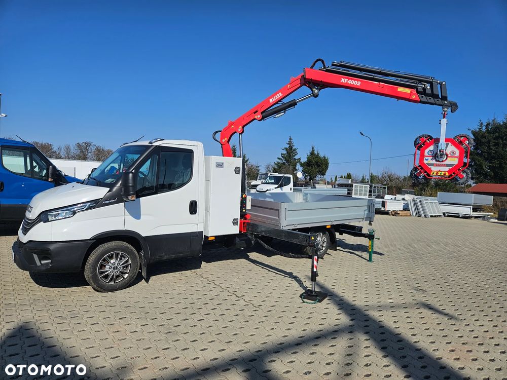 Iveco daily 50c/35c żuraw, HDS, zestaw do montażu okien, szkła, kamienia, płyt - 4