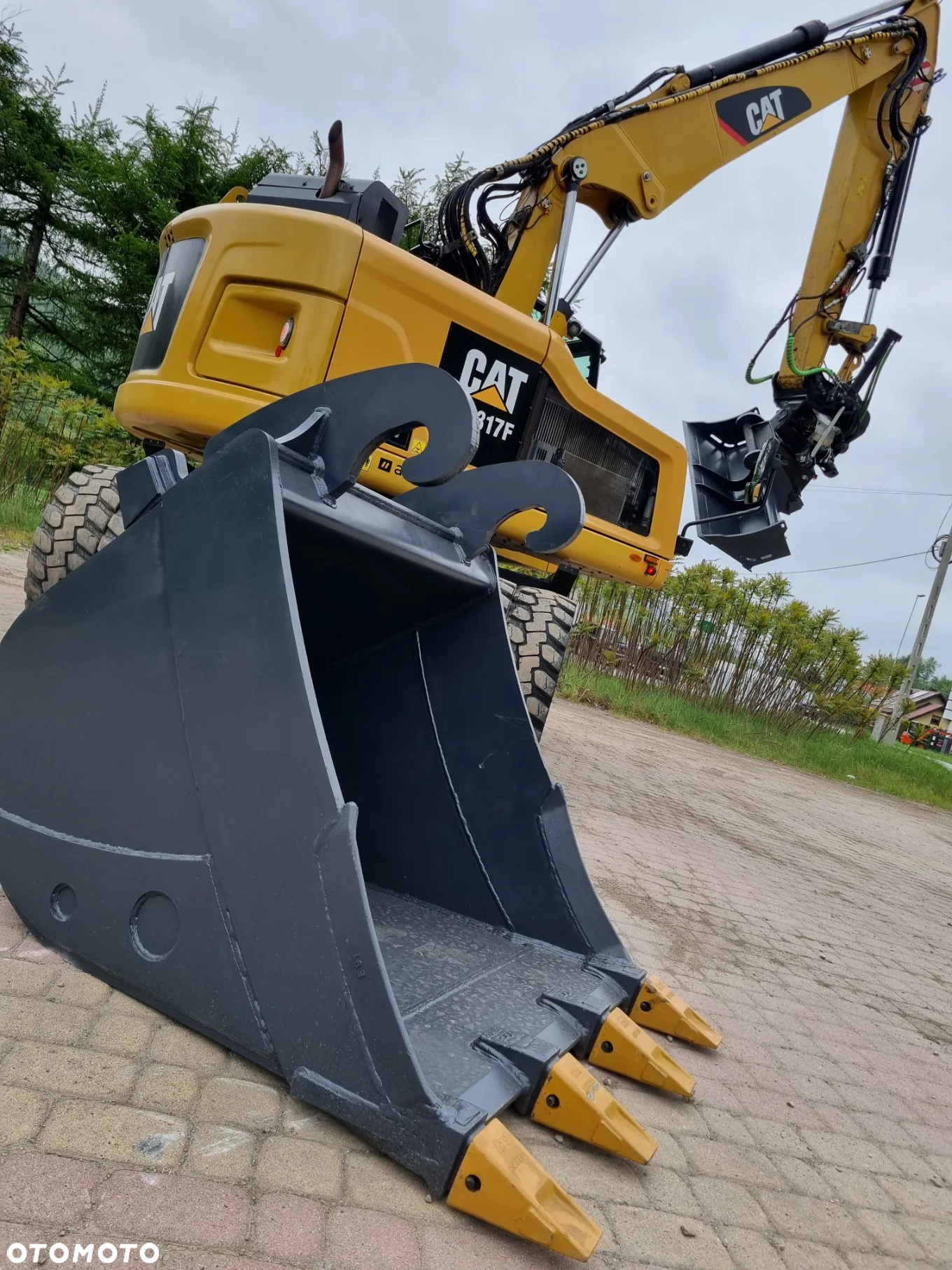 Caterpillar M317F Koparka Gąsienicowa 19 ton z Głowicą Obrotowo-Uchylną Steelwrist X20 Jak Nowa Z Norwegii - 37