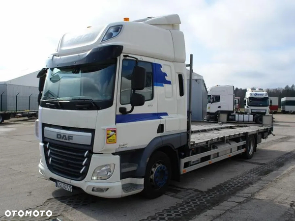 DAF CF 370 EURO 6 Laweta - Platforma super stan