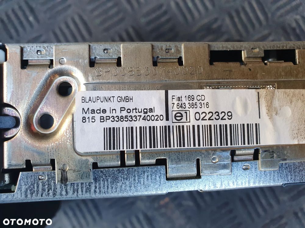 FIAT PANDA II 2 03- RADIO CD 7643385316 169 CD EUROPA - 3