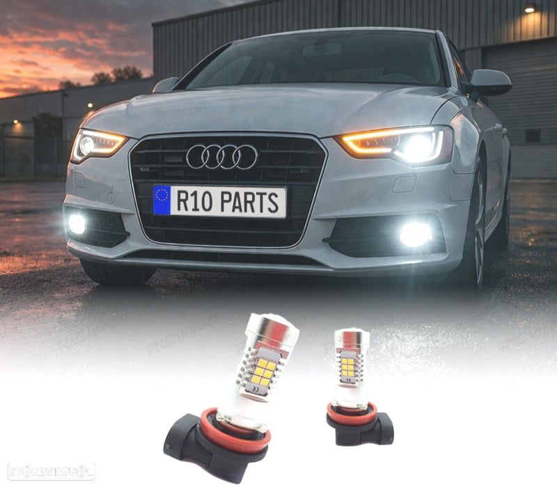 KIT DE LUZES DE NEVOEIRO LED H11 60 WATTS CANBUS - 1