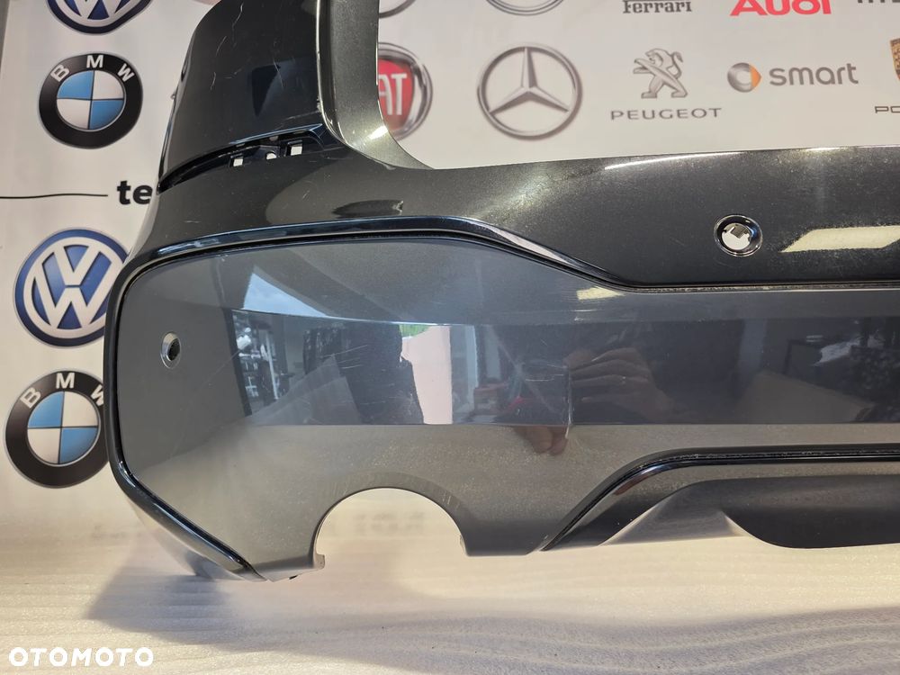 BMW X1 F48 M-PAKIET 14- ZDERZAK TYLNY TYLNI TYŁ NA 4xPDC + DYFUZOR NA DWA WYDECHY NR 51128059877 + 51128059878 NR AUKCJI NZ2220 - 11