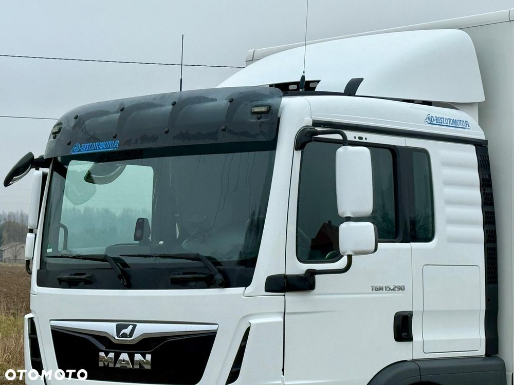 MAN TGM 15.290 / IZOTERMA / WINDA / 18 PALET / AUTOMAT / SYPIALKA / NISKI PRZEBIEG / 2017 ROK / KONTENER - 10