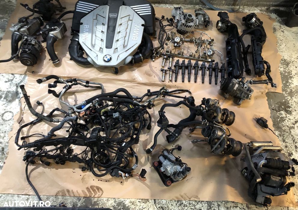 Pompa servodirectie hidraulica tandem Dinamic drive bmw 750i n63 408 Hp benzină turbina turbine - 1