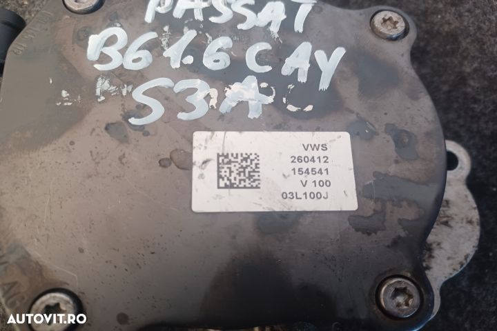 Pompa vacuum mecanica 03L100J 03L145112 03L145207 Volkswagen VW Passa - 4
