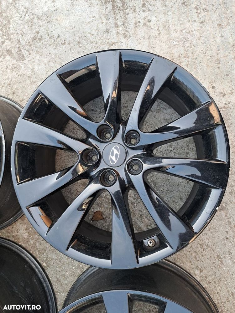 Set jante Hyundai R18 _ 5x114.3 cu senzori presiune ! - 2