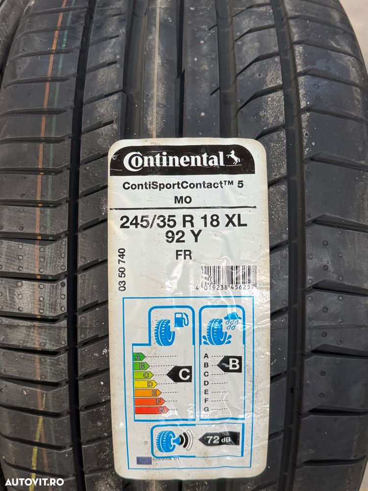 Vând 2 anvelope 245/35/18 Continental de vară noi - 2