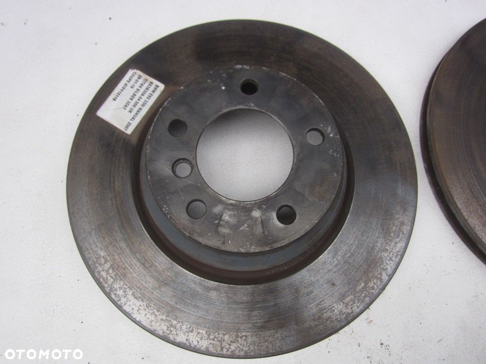 BMW E90 330i 325i TARCZE HAMULCOWE PRZEDNIE PRZÓD 33X24 34116854999 6854999 - 2