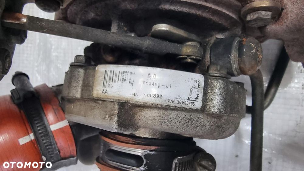 Turbina turbosprężarka turbo 9677063780 FORD MONDEO MK4 GALAXY MK3 2.0 TDCI - 5