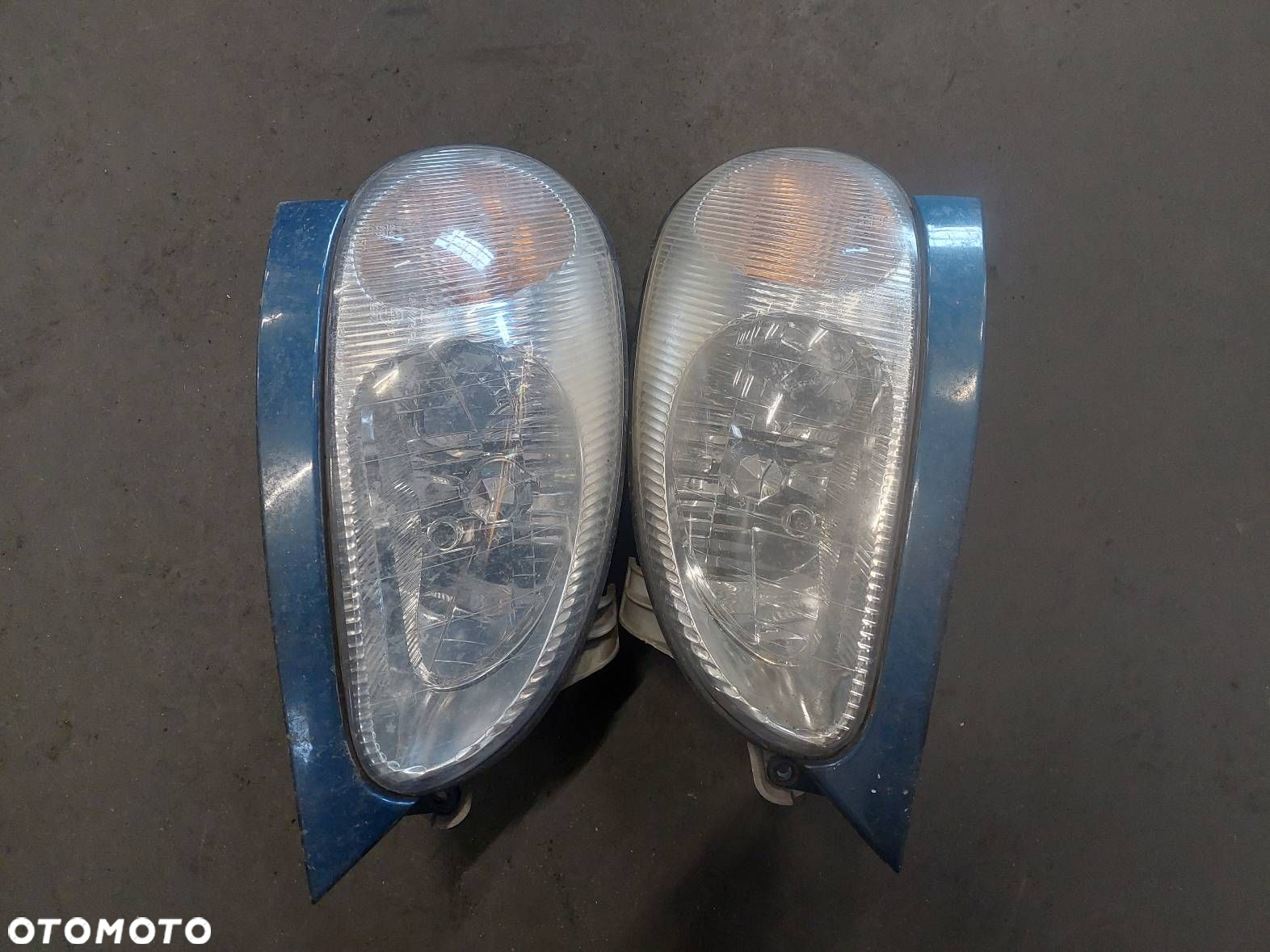 KOMPLETNY PRZÓD MASKA ZDERZAK LAMPY DAEWOO LANOS I - 2