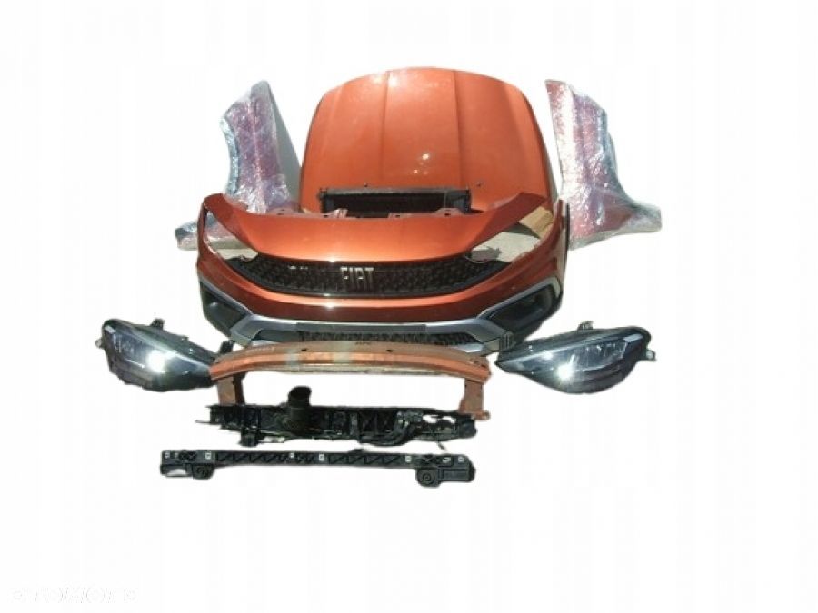 FIAT TIPO CROSS MASKA BŁOTNIK ZDERZAK PRZÓD CHŁODNICE LAMPY EU wzmocnienie - 1