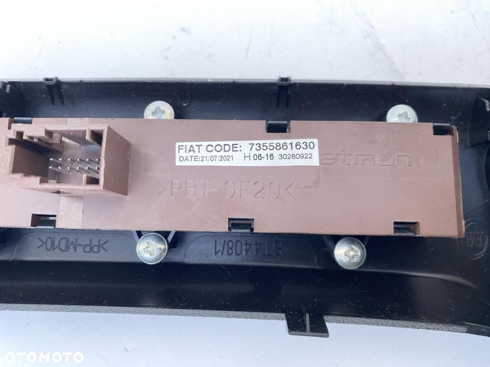 DUCATO BOXER JUMPER 17- PANEL AWARYJNYCH CUP HOLDER USB BLOKADA DRZWI - 6