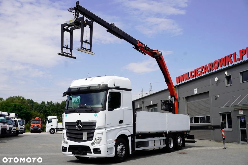 Mercedes-Benz Actros 2545 MP5 / 60 tys. km / HDS Palfinger PK 18.001L SLD A / oś skrętna / 3 szt._259410 - 8