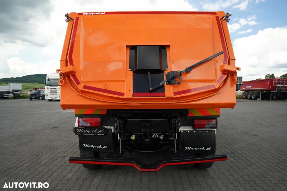 MAN TGS 35.500 / 8x4 / BASCULĂ SPATE MEILLER / IZOLATĂ / PENTRU ASFALT / HYDROCLASP / NAVI / 2021 - 18