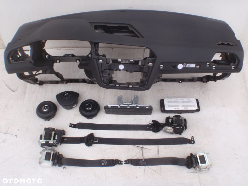 VW TIGUAN 5NA USA TOURAN 5T AIRBAG KURTYNA PODUSZKA DACHOWA KURTYNY NAPRAWA REGENERACJA PASY PAS - 6