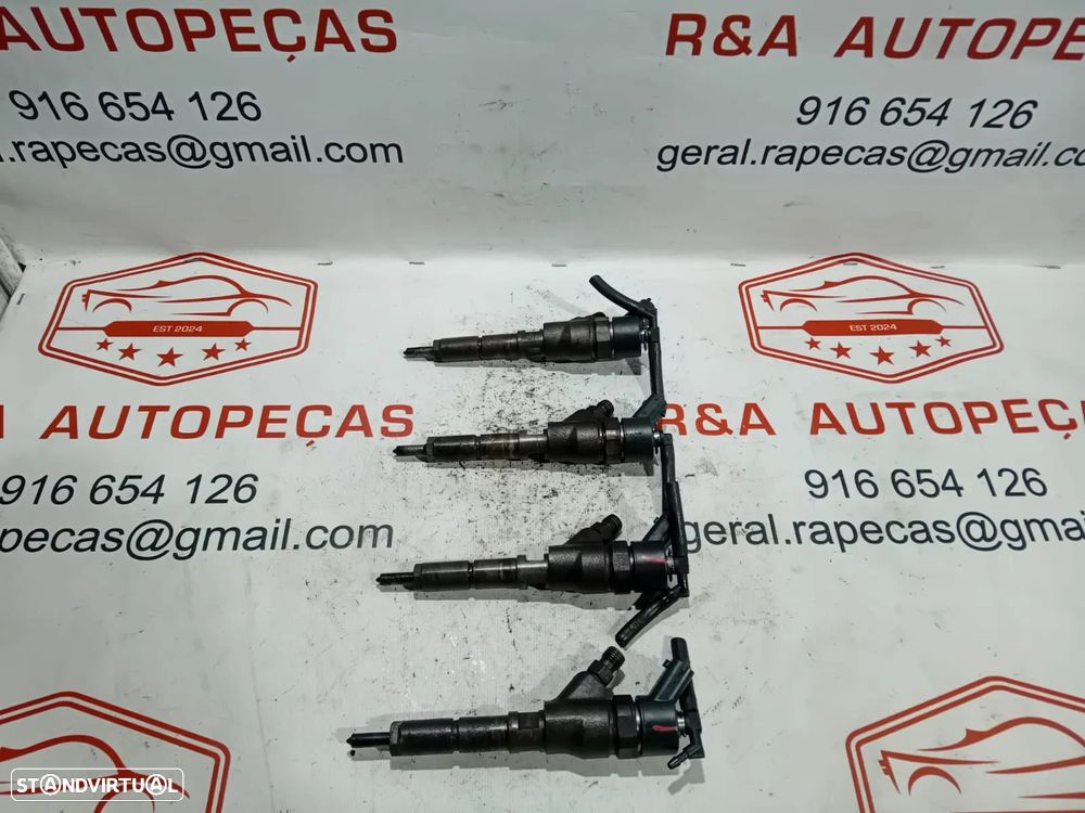 Conjunto de Injetores Motor 2.0 HDI Bosch 0445110076 Citroen 9641742880 Original - 3