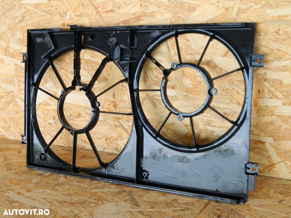 Carcasa electroventilator VW/Skoda/Audi/Seat, 2003, 2004, 2005, 2006, 2007, 2008, 2009, 2010, 2011, 2012, 2013, 2014, 2015, 2016, 2017, 1K0121207BB. - 6