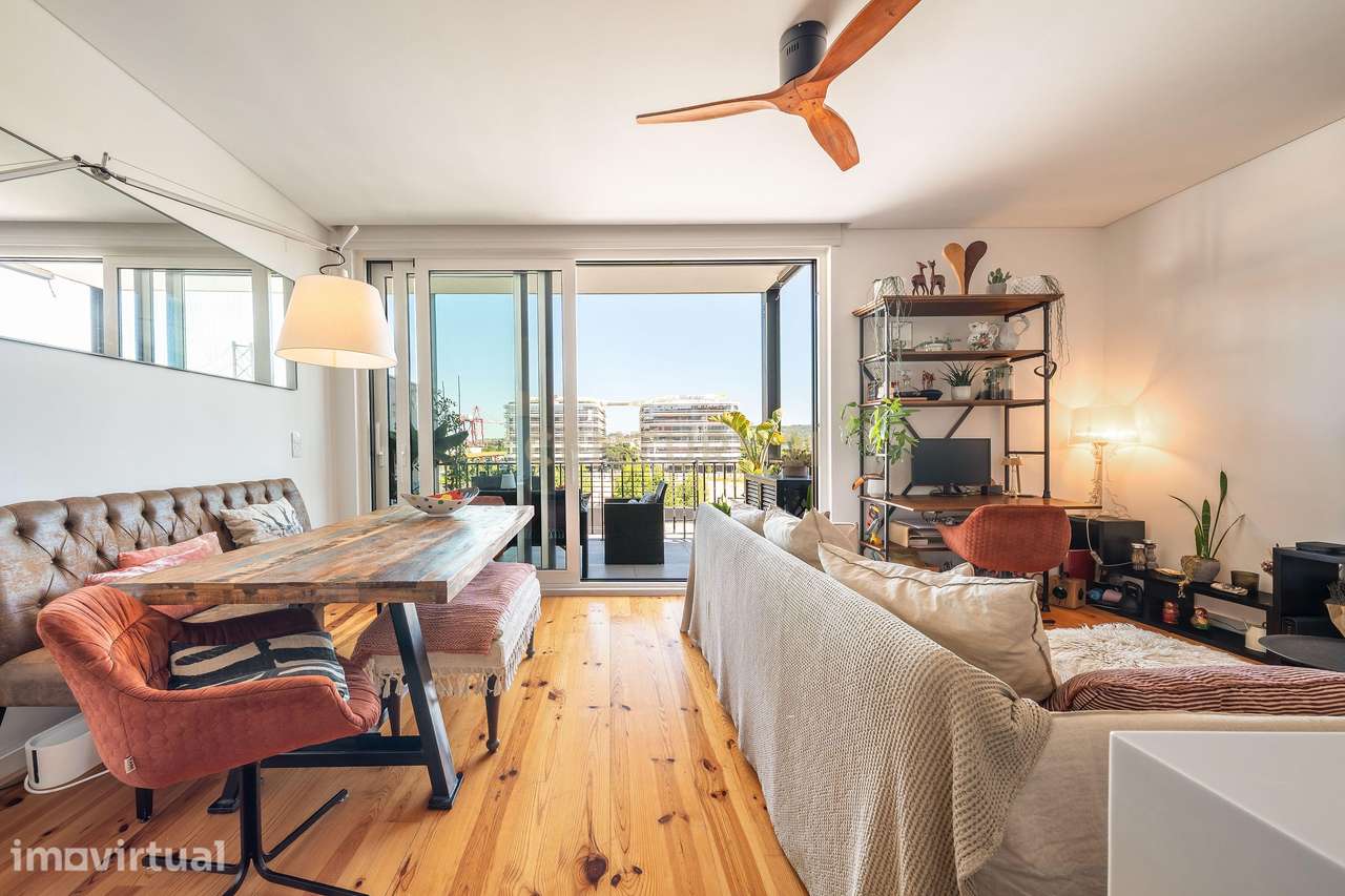 Apartamento T1 em Alcantara - com estacionamento - Grande imagem: 2/27