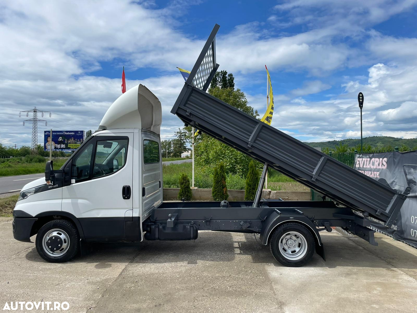 Iveco Daily 35C14 BASCULABIL AXA DUBLA SPATE - 9