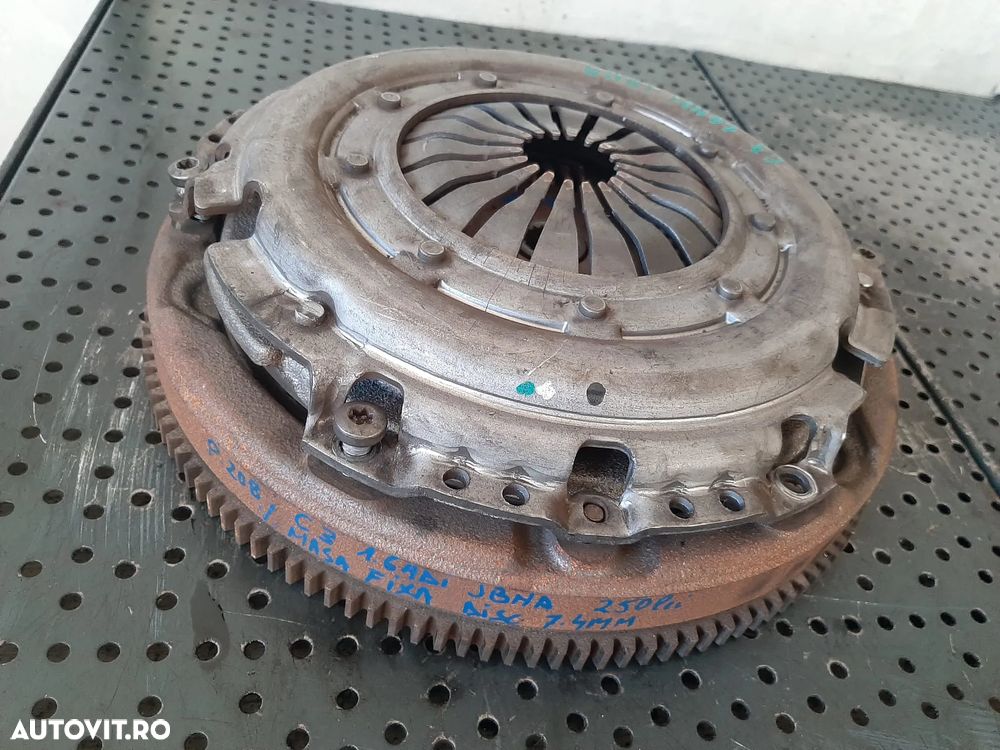 kit ambreiaj volanta masa fixa 1.6 hdi jbha  peugeot 208 citroen c3 2 disc 7,4mm 3082634130 - 3