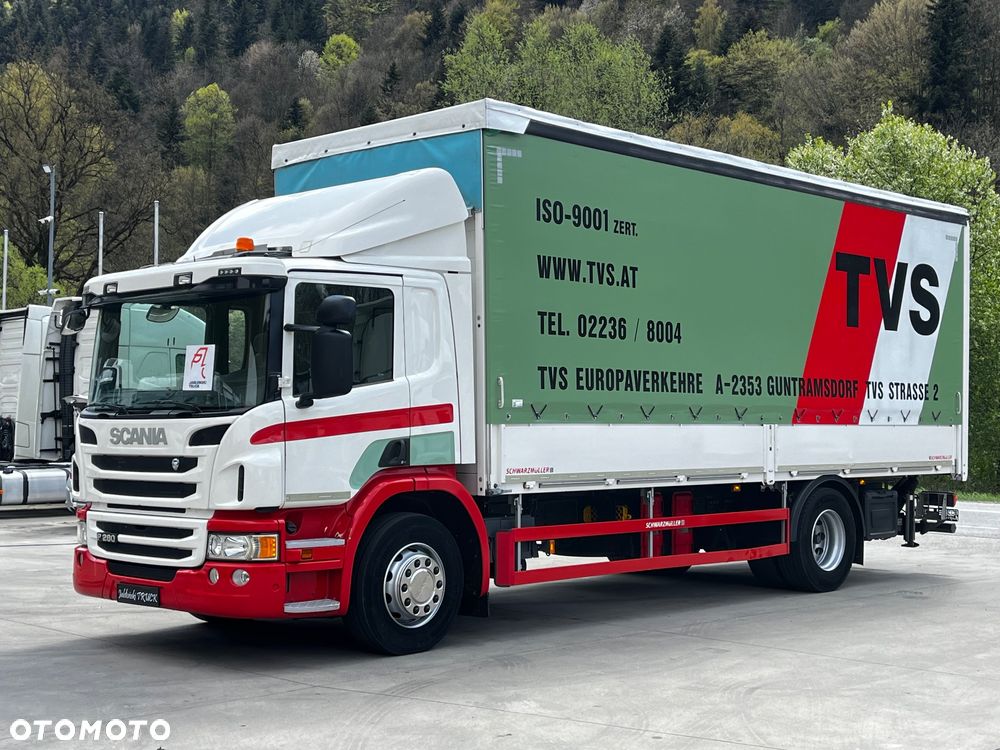 Scania P280 // Automat // Cała na poduszkach // Specjalny // Zabudowa Burtowa // Idealna !!!