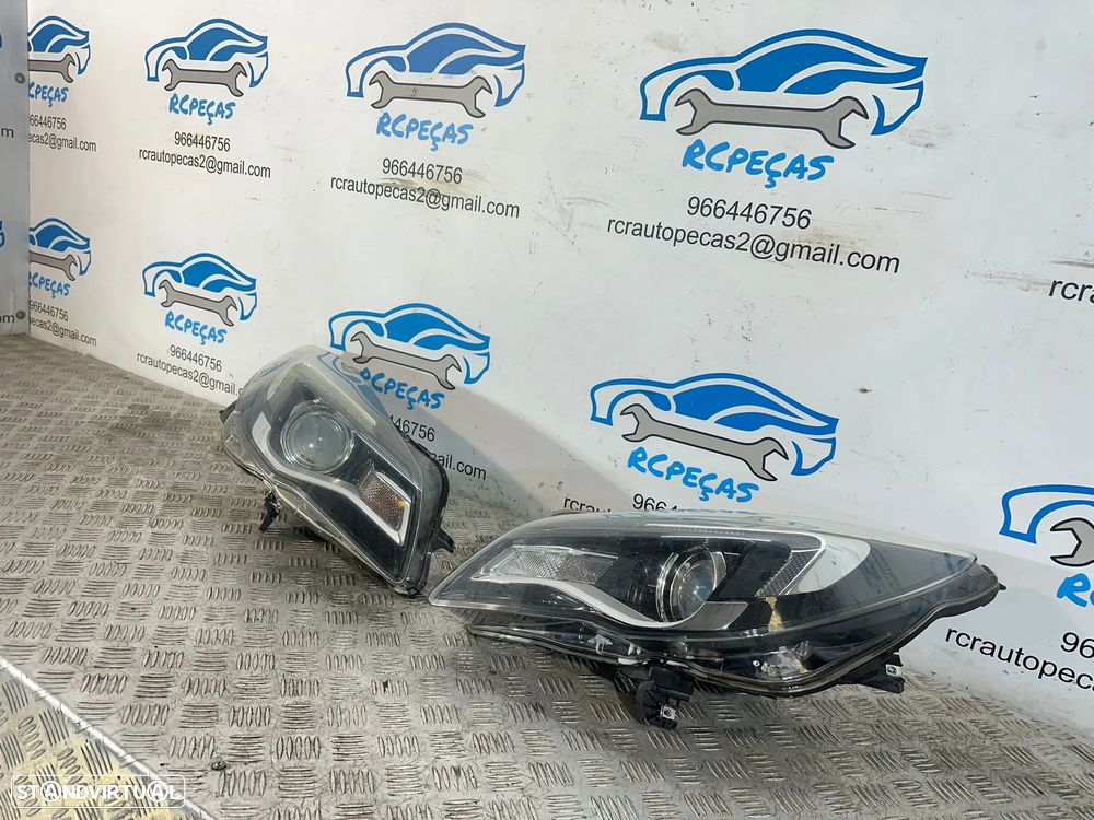 .Otica Farol Frente Frontal Direita Esquerda Halogenio Original Opel Insignia A Facelift 2013 a 2016 - 4