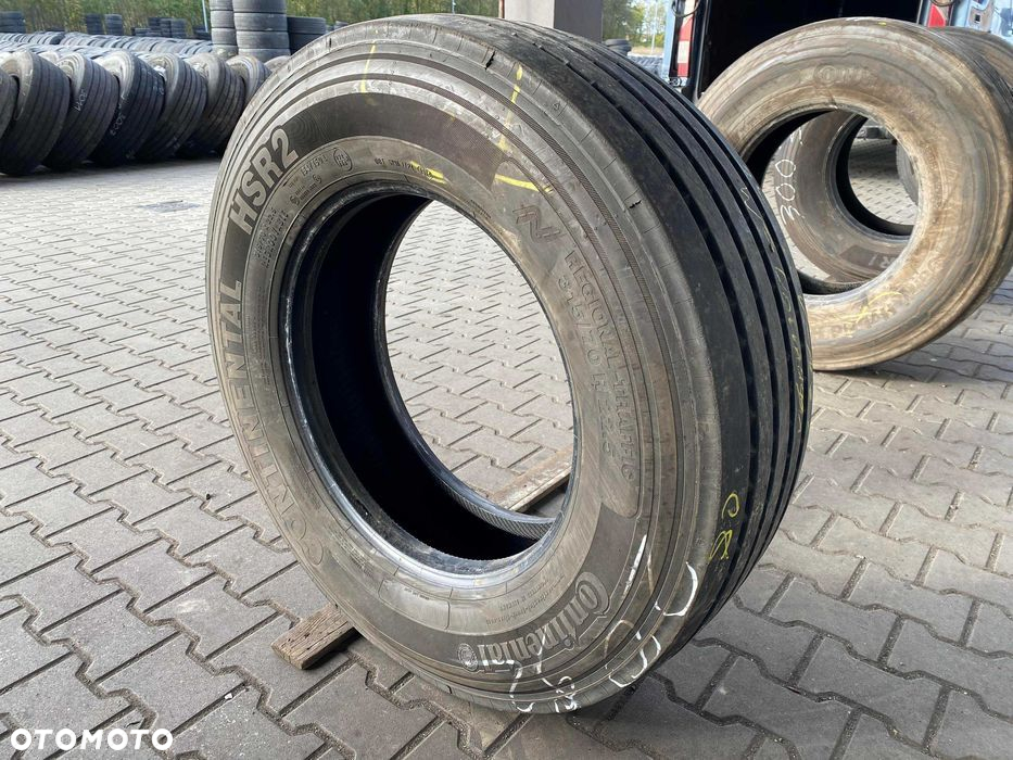 Opona 315/70R22.5 CONTINENTAL HSR2 Przód 12-13mm - 5