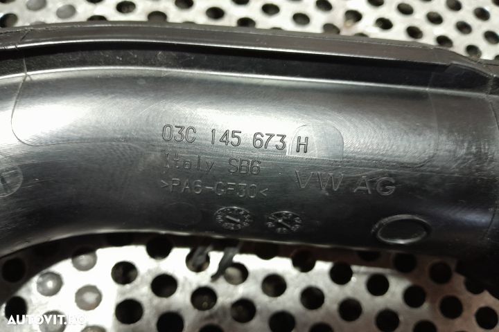 Tubulatura admisie aer 03C145673H 03C145673H Volkswagen VW Golf 6 [20 - 3