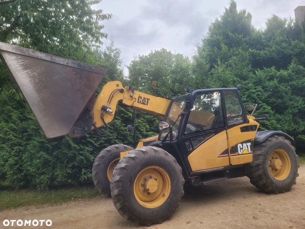 Caterpillar TH220B CAT TH 220 B ładowarka teleskopowa łycha widły mniejsza od TH330 - 2