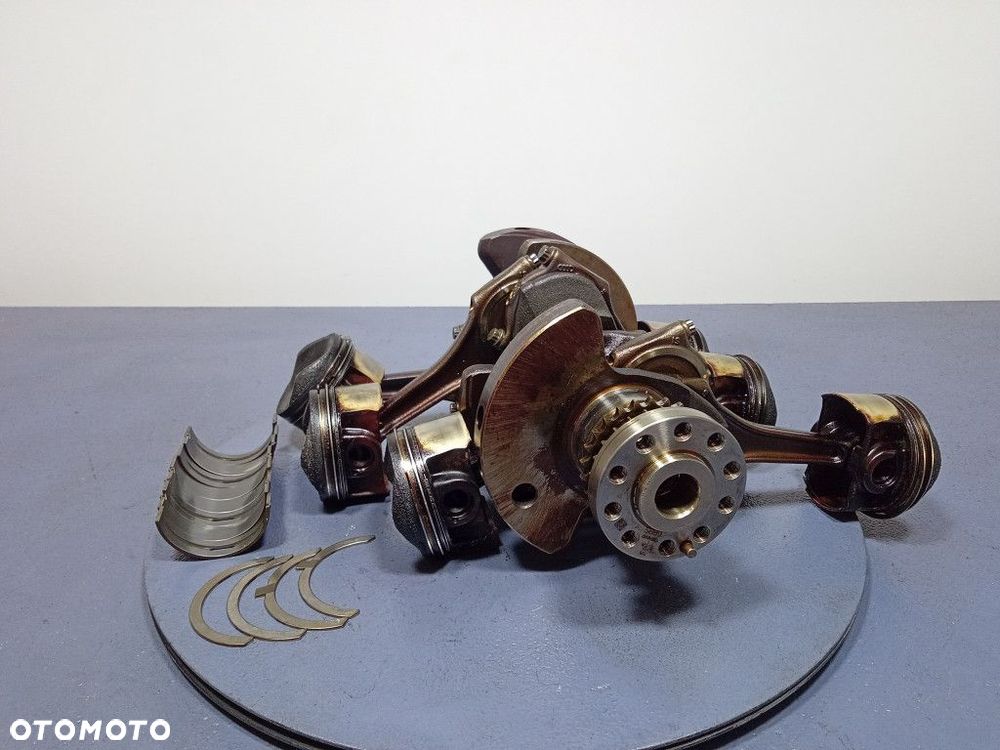 AUDI S4 A4 B8 3.0 TFSI WAŁ KORBOWY KORBOWODY TŁOKI 06E101AD - 2
