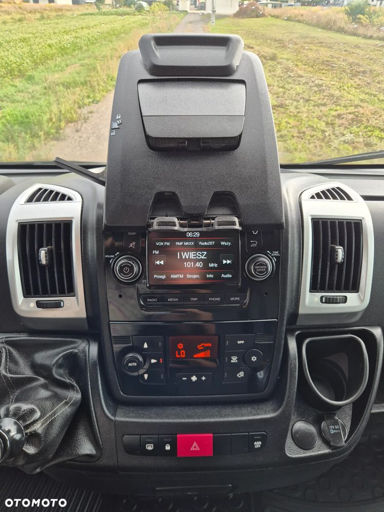 Fiat DUCATO MAXI 2.3 POWER 180KM KIPER DUBEL BRYGADÓWKA 7 0SÓB SALON PL 2017R - 28