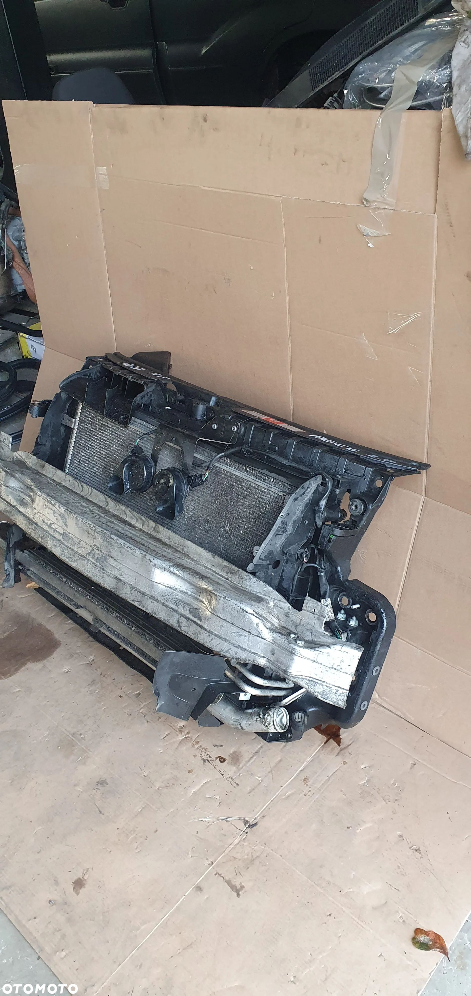 Pas przedni kompletny chłodnice wentylatory Skoda Audi A6 C6 2.7 TDI 3.0 TDI - 4
