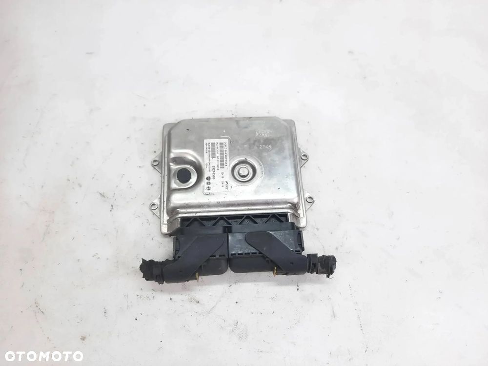 KOMPUTER STEROWNIK SILNIKA FIAT DOBLO 2 II 1.3 JTD 55246588 MJD 8F3.D1 - 1