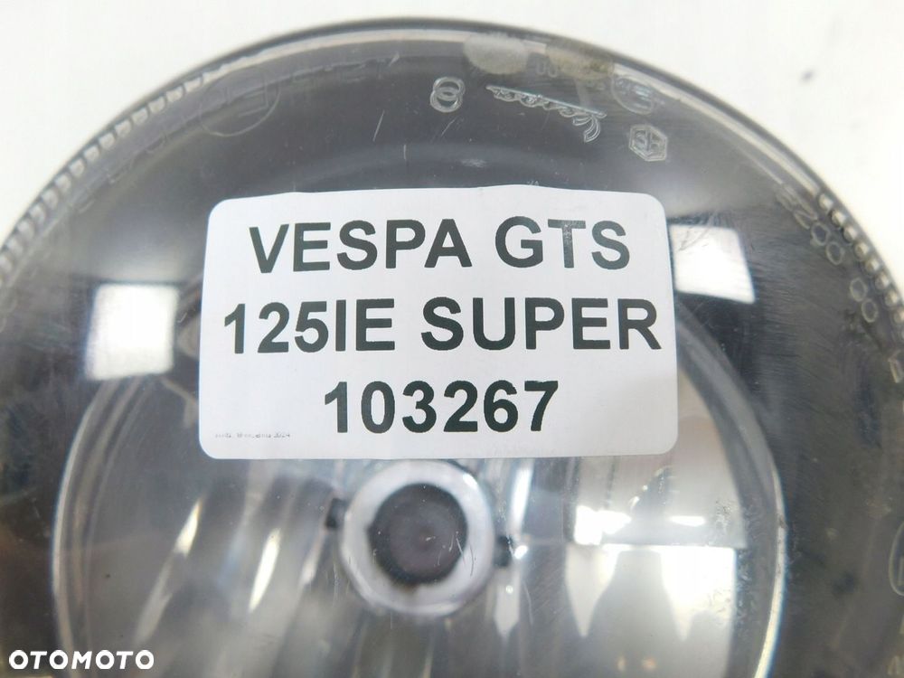 PIAGGIO VESPA GTS 125 ie SUPER REFLEKTOR LAMPA PRZÓD - 7