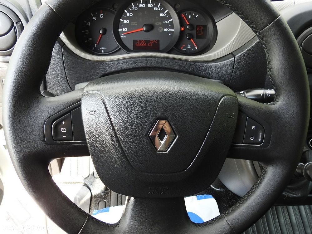 Renault MASTER PLANDEKA 8 PALET TEMPOMAT KLIMATYZACJA  170KM - 26