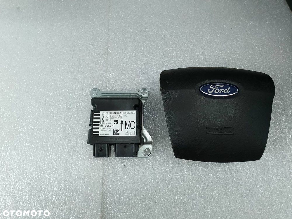DESKA ROZDZIELCZA,KONSOLA PODUSZKI SENSOR PASY FORD MONDEO MK4 - 2