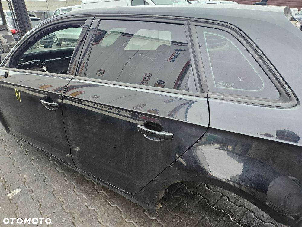 audi a3 8v 5d hb sportback 12-20 drzwi lewe lewy tył tylne kolor lz9y - 4