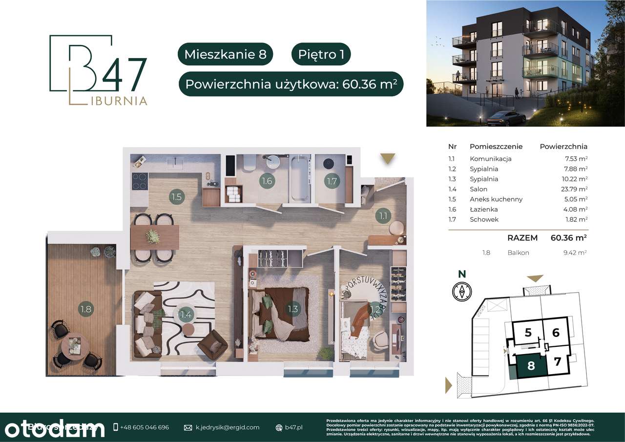 Nowa inwestycja | Apartamenty B47 | Odbiór 2027 | M8