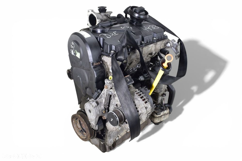 Silnik PASSAT B6 GOLF V TOURAN OCTAVIA II TOLEDO 1.9TDI 105KM BXE KOMPRESJA - 11