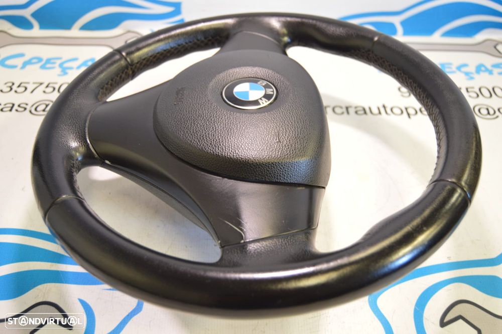 VOLANTE GUIADOR COMPLETO BMW SERIE 1 E87 SERIE 1 E81 E82 COUPE E88 CABRIO PELE AIRBAG - 5