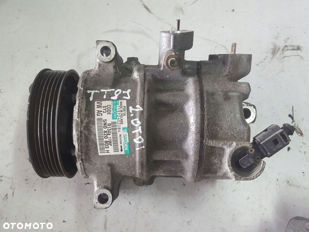 AUDI TT 8J 06-14r 2.0 TDI SPRĘŻARKA KLIMATYZACJI 5N0820803H - 1