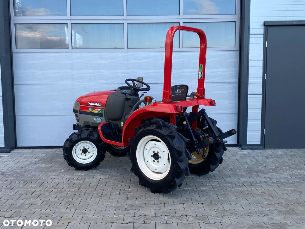 Yanmar AF120 Mini traktor Ciągnik Traktorek 4x4 + Ładowacz czołowy TUR Wspomaganie kierownicy Rewers - 9