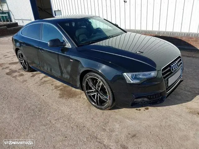 AUDI A5 Sportback 2.0 TDI S Line 16v CAGA PARA PEÇAS PEÇA 143cv 143 cv - Frente Completa Parachoques Parachoque Motor Espelho Interior Jantes Caixa - 2
