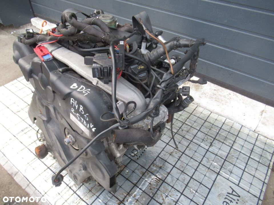 SILNIK AUDI A4 B6 A6 C5 2.5 TDI V6 163 KM BDG - 3