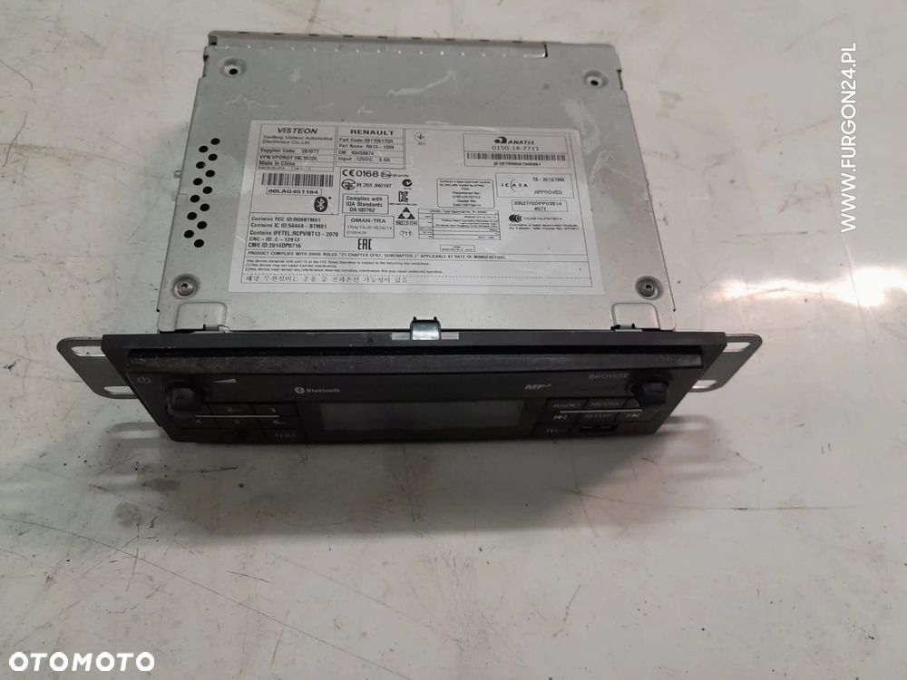 RADIO TRAFIC III VIVARO B PRIMASTAR TALENTO 15- 281156175R - 1