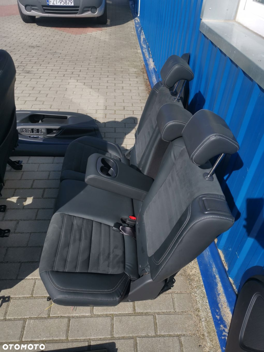 MITSUBISHI OUTLANDER III LIFT 2018 KOMPLET FOTELI Z BOCZKAMI FOTELE BOCZKI - 9