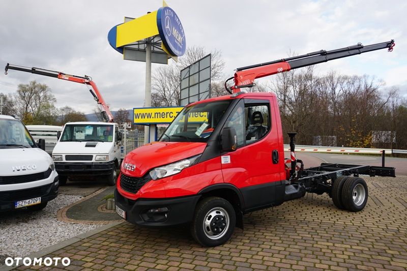 Iveco 35C14 rama pdo zabudowę skrzynia wywrotka HDS - 17