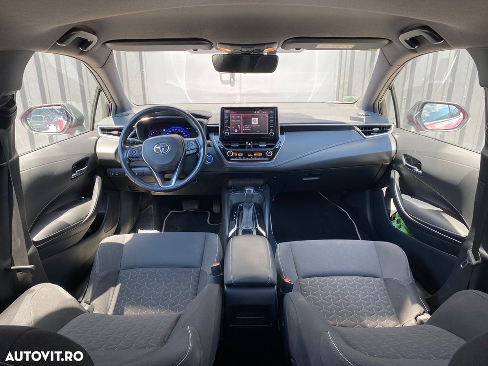 Toyota Corolla 1.8 HSD Exclusive interior Negru - 10