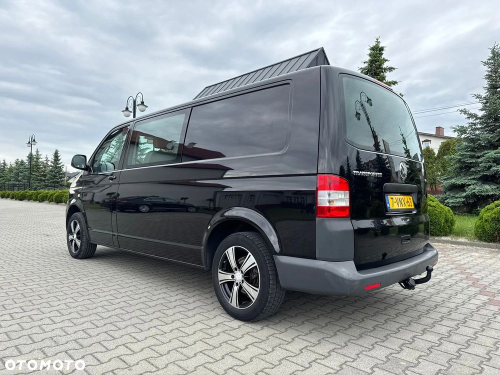 Volkswagen TRANSPORTER T5 LIFT L2H1 Long Klima Elektryka Navi Dubel Kabina Brygadówka - 16